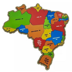 Quebra-cabeça Mapa do Brasil